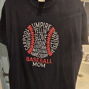 Ladies Baseball Mom - Large